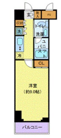 Rising　place石川町の物件間取画像